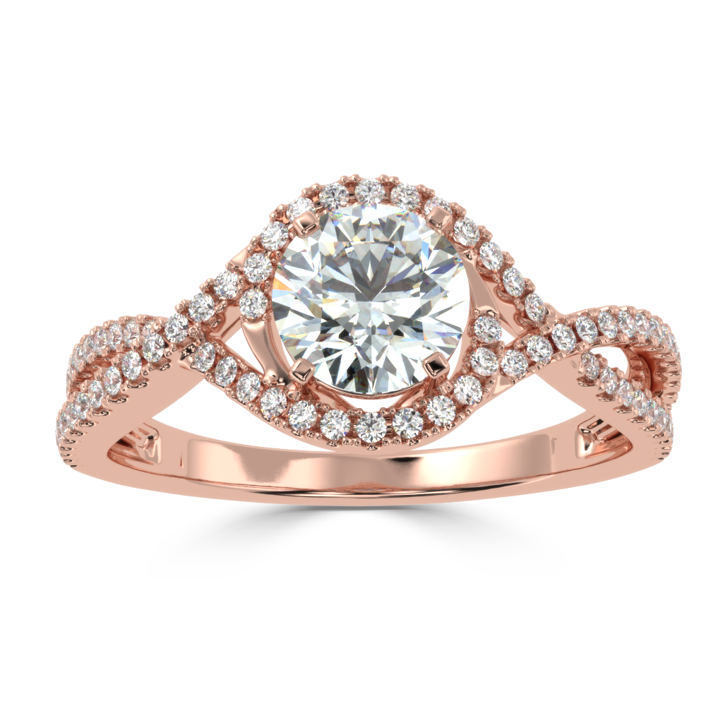 Buy Anniversary Natural Diamond Ring | Solitairekart